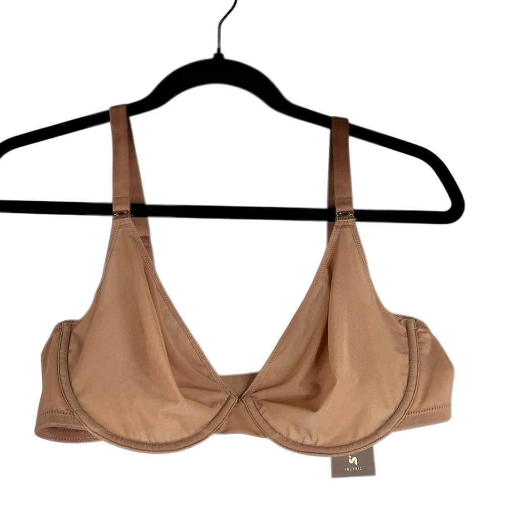 Inlyric Gravel Beige Classic Mesh Bra Size‎ 38D New with tags!